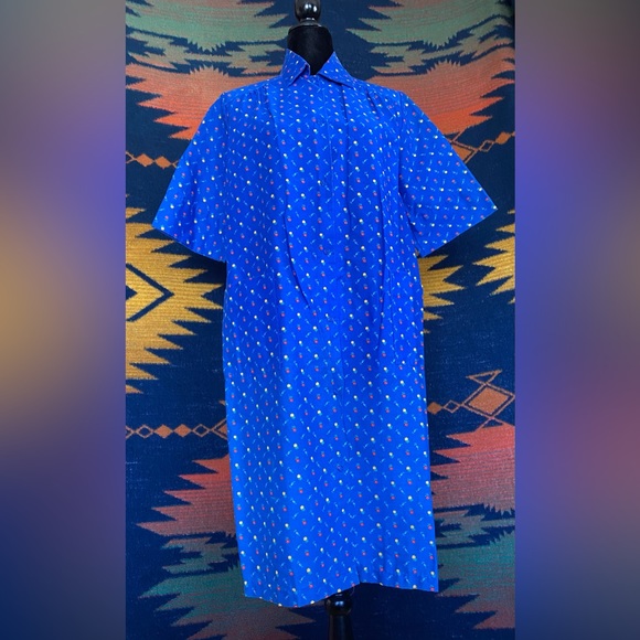 VTG 1960’s Beco Originals Artist Gardening House Mock Robe! New Deadstock! - Picture 2 of 12